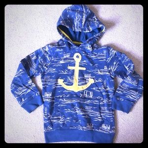 Mini Boden anchor hoody